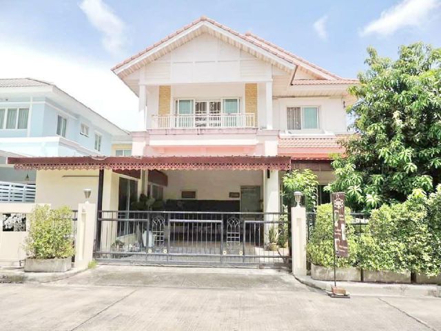 (DH28)ขาย บ้านเดี่ยวในโครงการเพอร์เฟค เพลส สุขุมวิท 77 ถนนลาดกระบัง 60.10 ตรว. เฟส 3