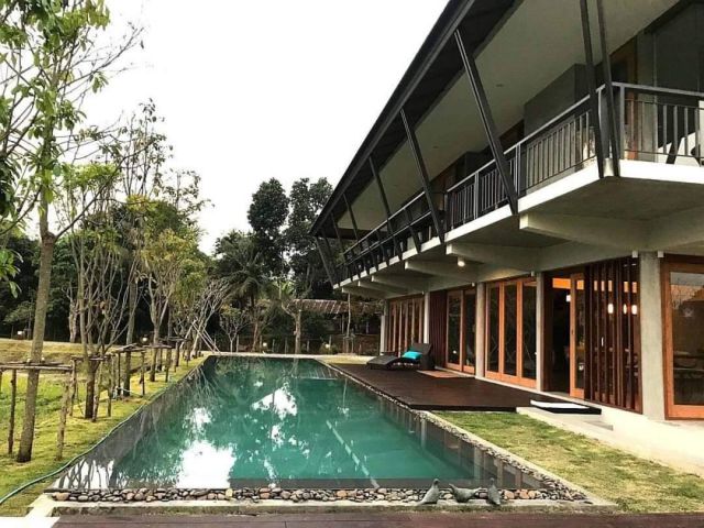 R7บ้านเดี่ยวสร้างใหม่ทันสมัยที่เป็นส่วนตัวเงียบสงบ