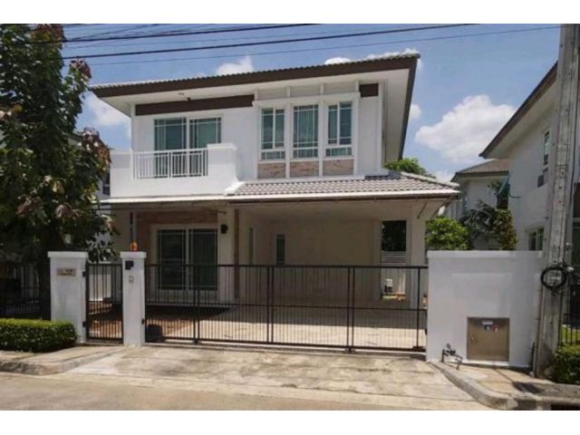 PJH373 ขายบ้านมัณฑนา พระราม 9 – ศรีนครินทร์ สภาพใหม่พร้อมอยู่ พร้อมเฟอร์นิเจอร์