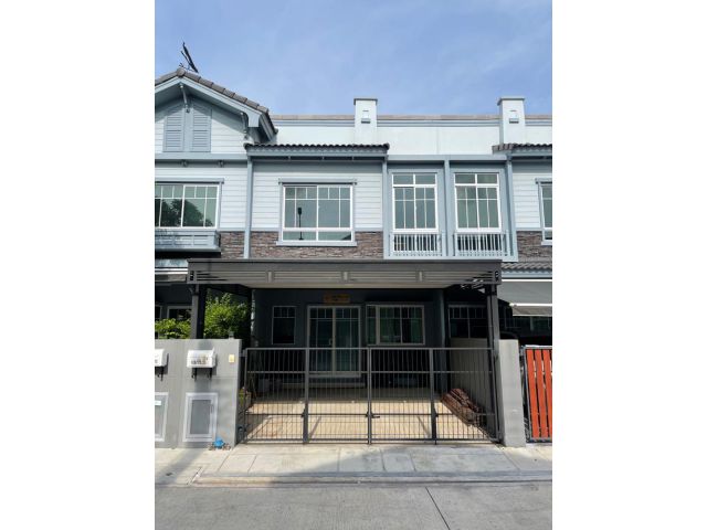 PJTH379 ขายทาวโฮม 2 ชั้น สภาพใหม่เอี่ยม ในหมู่บ้าน Indy 3 - Land&House