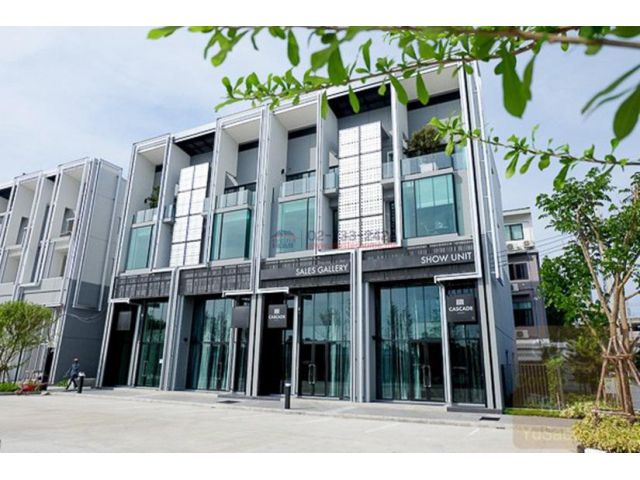 ขาย Cascade Bangna (คาสเคด บางนา) โฮมออฟฟิศสูง 4 ชั้น ติดถนนบางนา-ตราด กม.5 อ.บางพลี จ.สมุทรปราการ - 05563