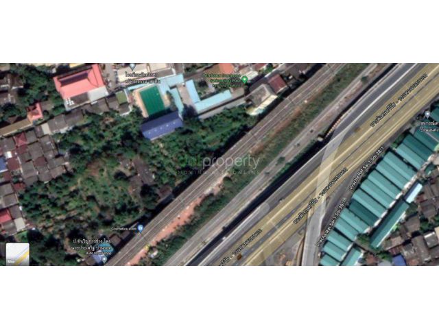 PR567ขายที่ดินเปล่าสวย ติดริมทางรถไฟและใกล้สถานีรถไฟฟ้าMRTสายสีม่วงทั้งวงศ์สว่างและบางซ่อน