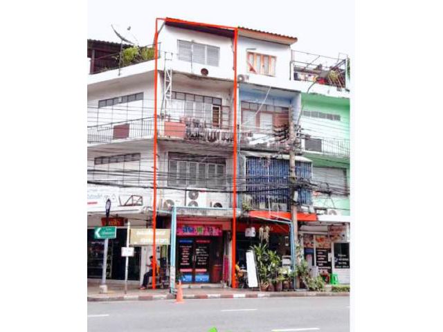 ให้เช่าตึกแถว 4 ชั้นริมถนนสามเสน (อยู่หน้าซอย สามเสน8 วัดใหม่อมตรม) เยาวราช บางลำพู พระนคร ป้อมปราบ