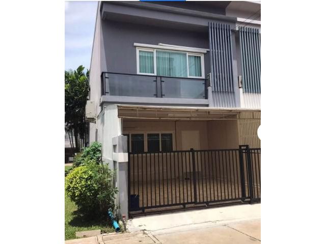 N407 ให้เช่าทาวน์โฮม 2 ชั้น พัฒนาการ 44 ดิ Exclusive Village  20 ตรว แปลงมุม