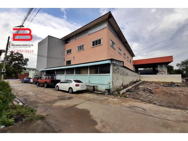 ที่ดินพร้อมตึก 4 ชั้น สุขาภิบาล 5 ซอย 44 เนื้อที่ 255.1 ตรว. ถนนสุขาภิบาล 5 เขตสายไหม