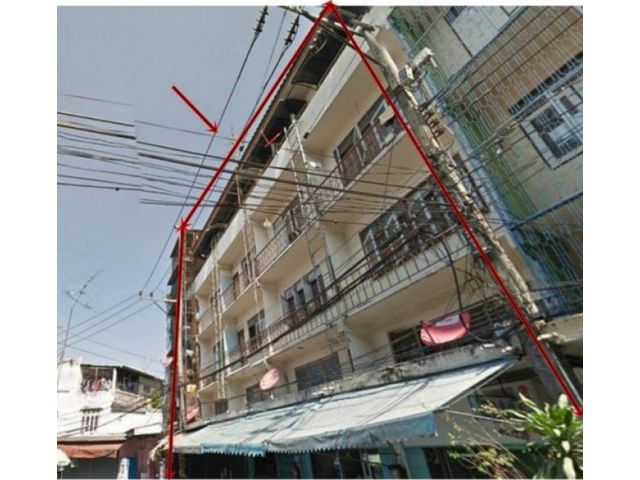 ขายอาคารพาณิชย์ 4 ชั้น 4 คูหา 60 ตร.ม ทำเลเยี่ยม