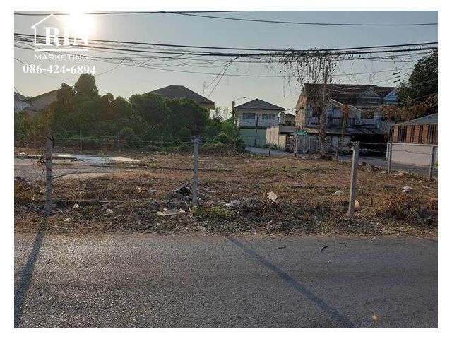 L665 ขาย ที่ดินเปล่า ถมแล้ว 309 ตร.วา รามอินทรา 8 ใกล้รถไฟฟ้ารามอินทรา31