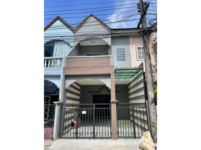 ขายทาวน์เฮ้าส์ 2 ชั้น#ซอยไทยานนท์ สนามบินน้ำ เลยสถานีรถไฟฟ่าแยกติวานนท์