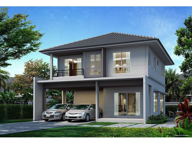 FPL 414  ให้เช่า  บ้านเดี่ยว หมู่บ้านสีวลี “แลนด์ แอนด์ เฮ้าส์” บางนา ติดถนนใหญ่ บางนา-ตราด กม.14