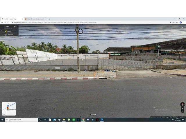 ขายที่ดินถมแล้ว ริมถนนกัลปพฤกษ์ฝั่งขาเข้า