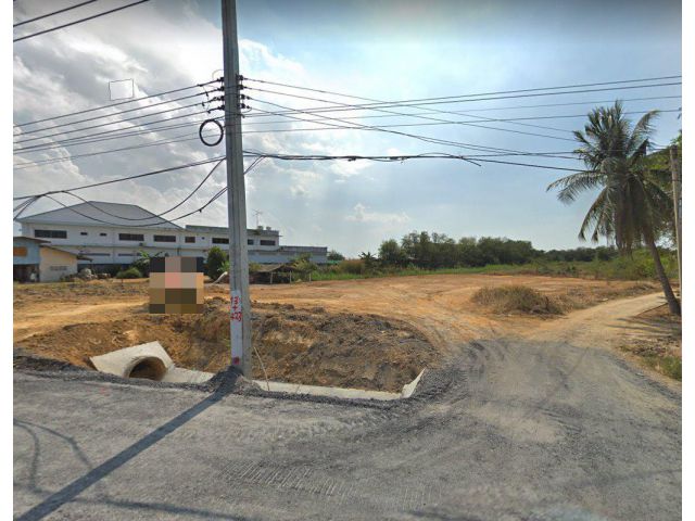 ขายที่ดินพนัสนิคม 3. 5 ไร่ ถมแล้วหน้าติดถนนศุขประยูร(315) ข้างติดถ. คอนกรีต จ. ชลบุรี