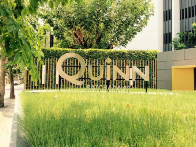 ขายคอนโด ควินน์ (Quinn) รัชดา ห้องสวย สไตล์เพนท์เฮ้าส์ ใกล้รถไฟฟ้า MRT