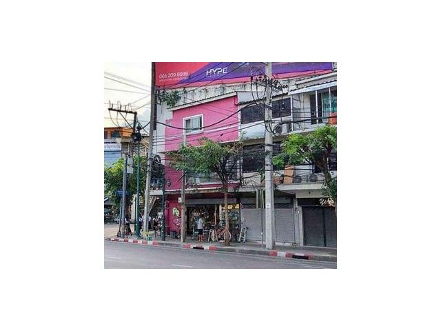 ตึกแถว​ 3 ชั้น แยกบ้านแขก​ ถ.ประชาธิปก