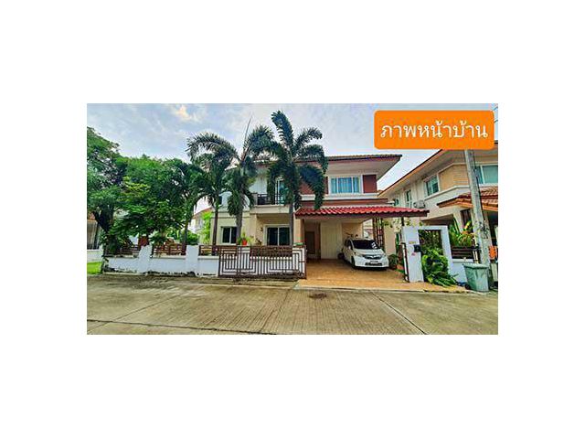 PR629ขายบ้านเดี่ยวสองชั้น หมู่บ้านสราณรมย์ อนเมือง เข้าออกซอยได้หลายทาง