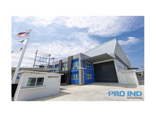 PR641ให้เช่ายุนิตสุดท้ายให้เช่าโรงงานและคลังสินค้า ใหม่ พร้อมออฟฟิศ คุณภาพสูง ขนาด 1,165 ตรม. ตั้งอยู่ใกล้บางนาตร