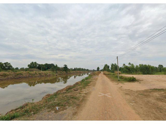 ขายที่ดิน 49 ไร่ ติดคลอง 15 ใกล้ถนนรังสิต-นครนายก(305) - 7 กม. จ.นครนายก