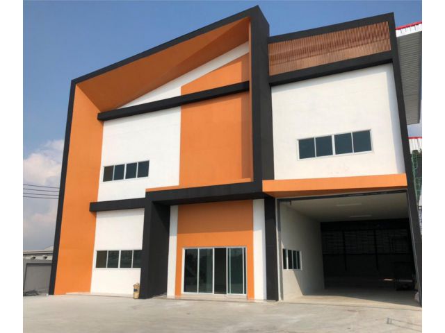 PR642 ขายหรือให้เช่า โรงงานสร้างใหม่ 1.5 ไร่ พื้นที่ใช้สอย 1,500 ตร.ม. บ้านเกาะ สมุทรสาคร ขอรง.4 ได้ ราคาถูก