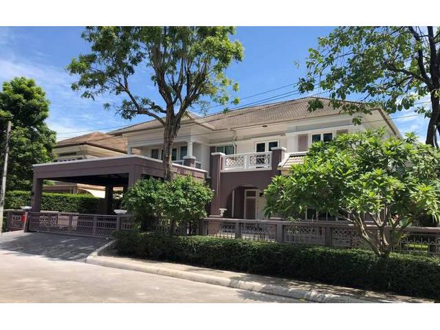 H235ให้เช่าบ้านเดียว ริมทะเลสาบ เพอร์เฟค เพลส  รามคำแหง164 เพียง 5-10 นาทีถึงโรงเรียนนานาชาติร่วมฤดี โรงเรียนสวิส ถนนส่ว