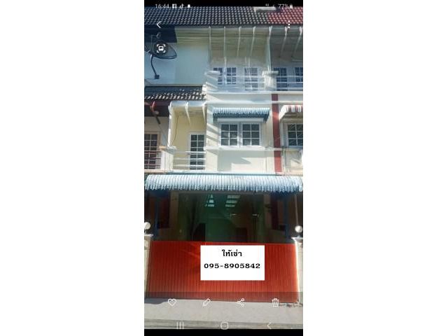 รหัสทรัพย์ V5310 ให้เช่าทาวน์เฮ้าส์ 3 ชั้น หมู่บ้านเกตุนุติการ์เดนท์ ถนนนวมินทร์ ซอยนวมินทร์137
