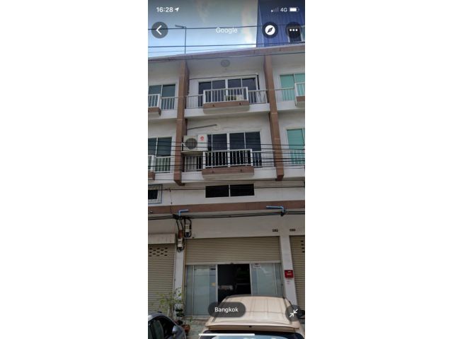 PJB474 ให้เช่าอาคารพาณิชย์ 3 ชั้นครึ่ง ม.เย็นสุขวิลล่า บางขุนเทียน-ชายทะเล