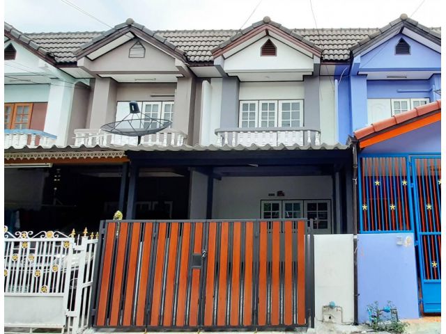 ขายทาวน์เฮาส์ 2 ชั้น #หมู่บ้านแสนสุข รีโนเวท พร้อมอยู่ ใกล้ รถไฟฟ้าสายสีชมพูมีนบุรี ซ.สุวินทวงศ์ 14 ซอยวัดแสนสุข