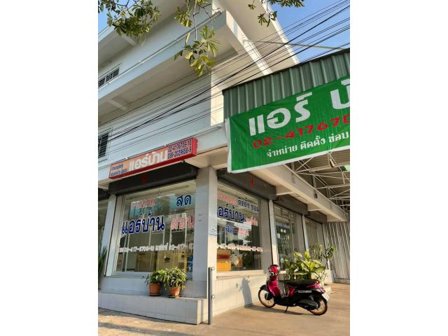PJB475 ให้เช่าอาคารพาณิชย์ ขนาด 60 ตรว พื้นที่ใช้สอย 720 ตรม. ติดริมถนนใหญ่ (ห้องหัวมุม)