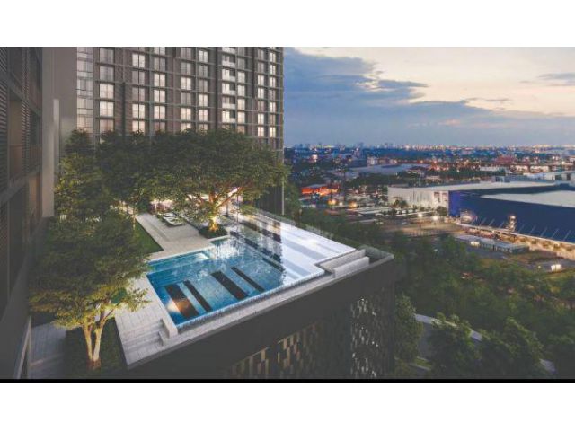 CM03743 ขายดาวน์ คอนโด เอ สเปซ เมกา A space mega คอนโดมิเนียม ถนนบางนา-ตราด