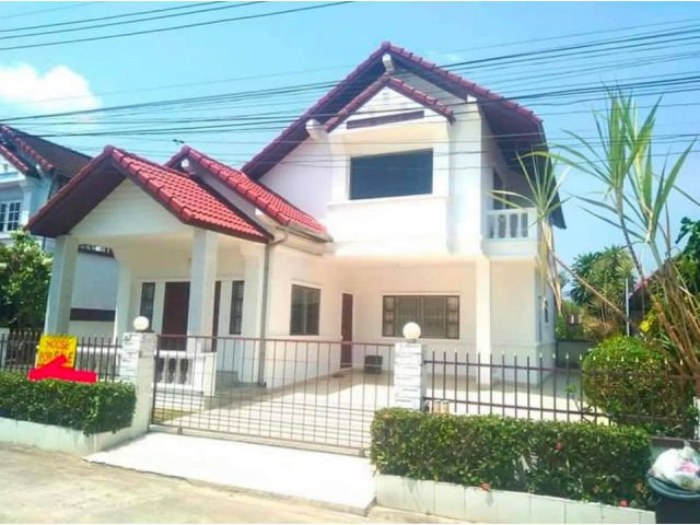 บ้านเดี่ยว 2 ชั้น ซอยพรประภานิมิตร 19 (ใกล้อ่างเก็บน้ำมาบประชัน)