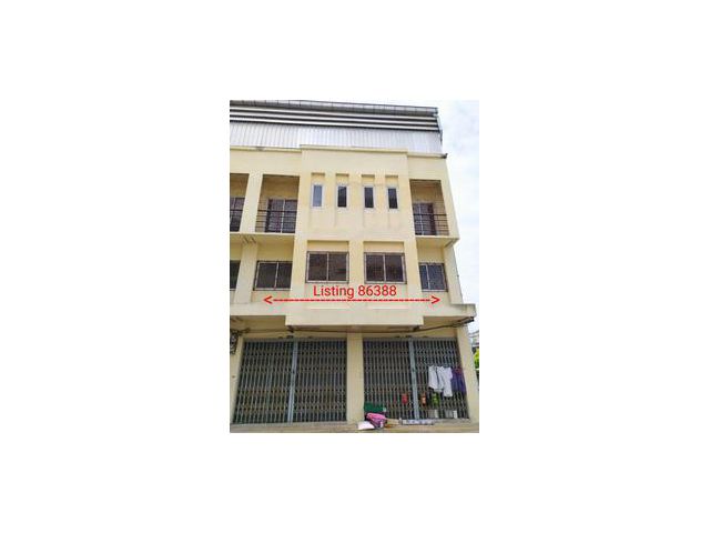 อาคารพาณิชย์ แสงตะวัน 2 คูหา 3 ชั้น 35 ตารางวา