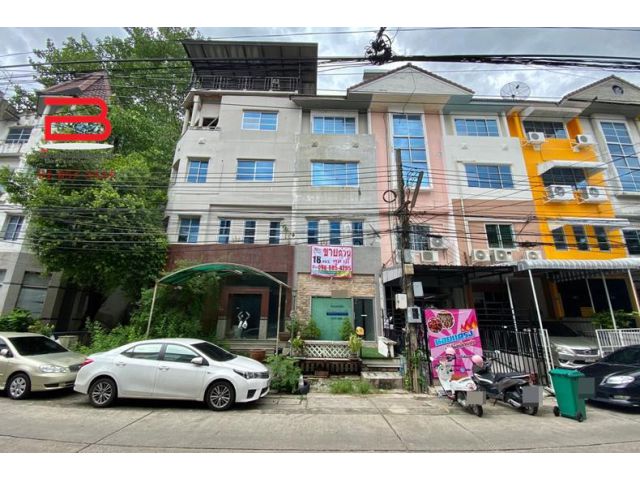 โฮมออฟฟิศ 4 ชั้น โครงการ ศรีวรา ออฟฟิศเซ็นเตอร์ เนื้อที่ 18 ตรว. เขตวังทองหลาง