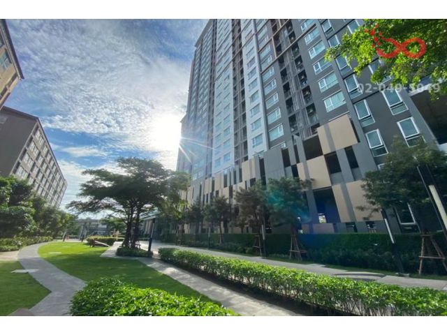 ขายห้องชุดคอนโด ฟิวส์ เซนเซ่ บางแค ตกแต่งครบพร้อมอยู่ ชั้นที่13 ใกล้รถไฟฟ้า MRT หลักสอง