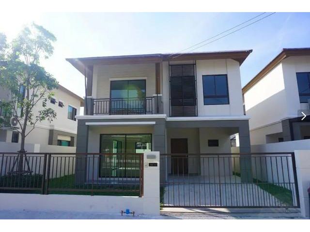 ขายบ้านแฝด 2 ชั้น โครงการพฤกษาวิลล์ 57 ซอยพัฒนาการ 38 ย่านพัฒนาการ บ้านหันหน้าทางทิศตะวันออกเฉียงเหนือ