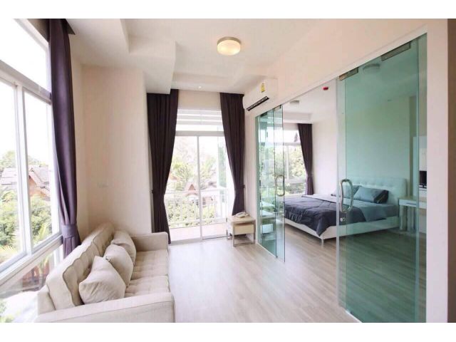 R7Hip Condo 2 โครงการ4 เฟอร์นิเจอร์ครบ ห้องหัวมุม