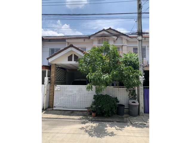 7855 ขายทาวน์โฮม หมู่บ้านพฤกษา51 ฉลองกรุง53