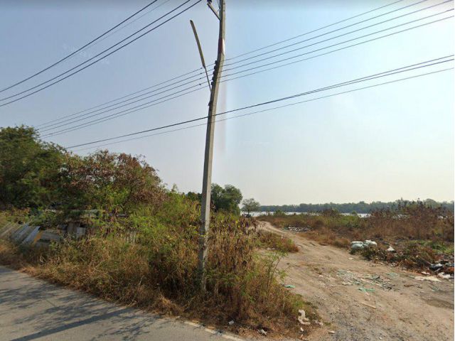 ขายที่ดินติดแม่น้ำบางปะกง 2.5 ไร่ บ้านโพธิ์ ใกล้ถนนเส้นสิริโธร(314) -  กม. จ.ฉะเชิงเทรา