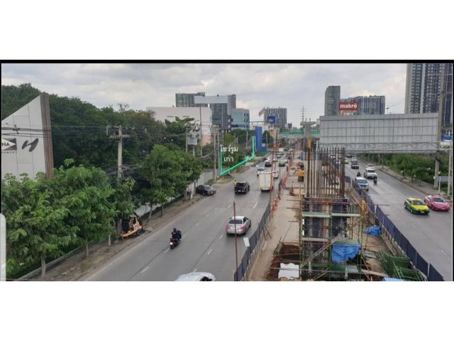 ขายที่ดิน 828.4 ตารางวา พร้อมสิ่งปลูกสร้าง ติดถนนแจ้งวัฒนะ ห่างจากสถานีรถไฟฟ้าไม่เกิน 100 เมตร ใกล้จุดขึ้นลงทางด่วน ใกล้อิมแพ็ค ใกล้ท่าอากาศยานดอน
