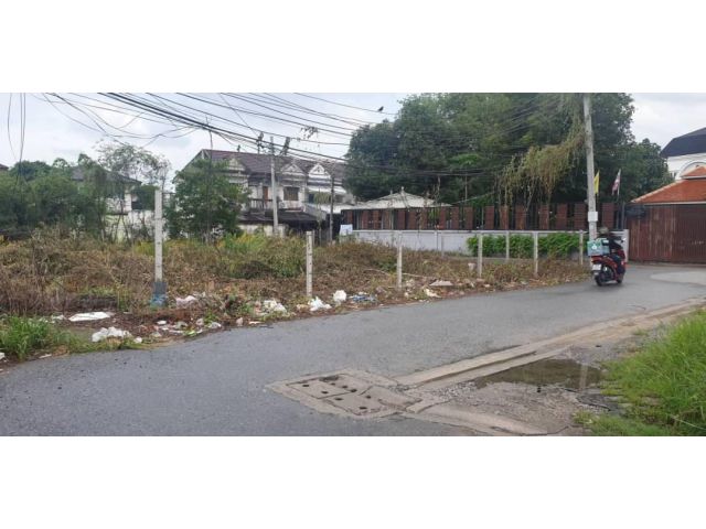 ขายที่ดินทำเลดี เนื้อที่ 309 ตรว. รามอินทรา8แยก3 แปลงมุม ใกล้สถานีรถไฟฟ้าปากซอยรามอินทรา31 ใกล้เลียบทางด่วน ใกล้ Food Land รามอินทรา