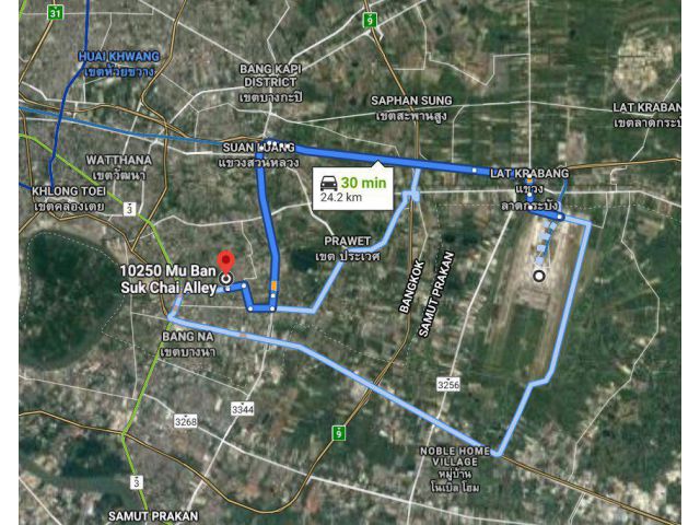 ขายที่ดินพระโขนง 72 ตรว. ติดถนนซอยวชิรธรรมสาธิต 43 แยก 2 ถนนสุขุมวิท 101/1