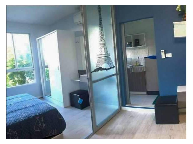 R7เช่าคอนโด7,500 D Condo Sign เฟอร์นิเจอร์ครบ