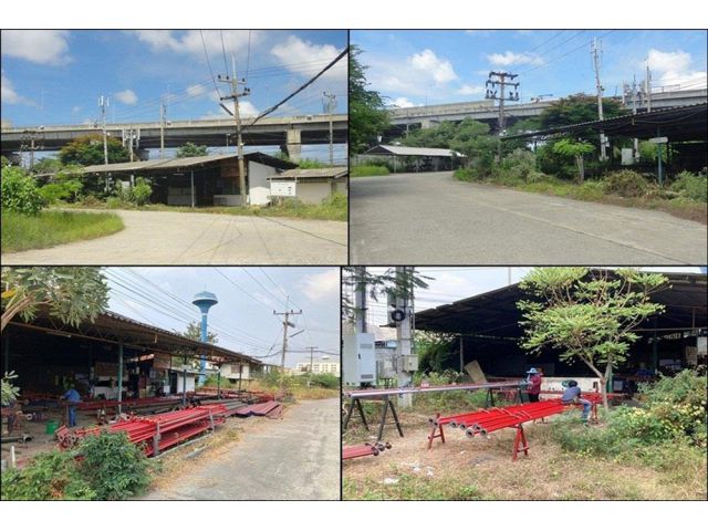 ที่เก็บของ ที่ประกอบงานให้เช่า ติดถนนบางนา-ตราด ใกล้สนามบินสุวรรณภูมิ สามารถขอใบอนุญาตสร้างโรงงานได้หลายประเภท