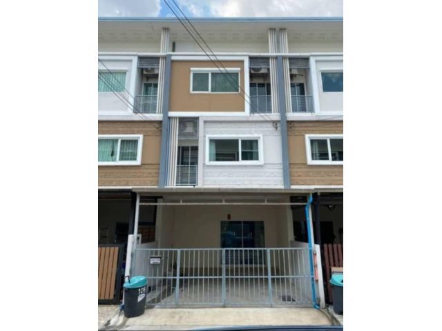 PJTH504 ให้เช่าทาวน์เฮ้าส์ 3 ชั้น โครงการ วิลเลต ซิตี้ เนื่่อที 21 ตรว สวนหลวง