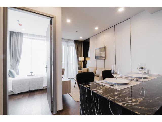 2bedrooms 44sq.m. for rent at IDEO Q Victory.
