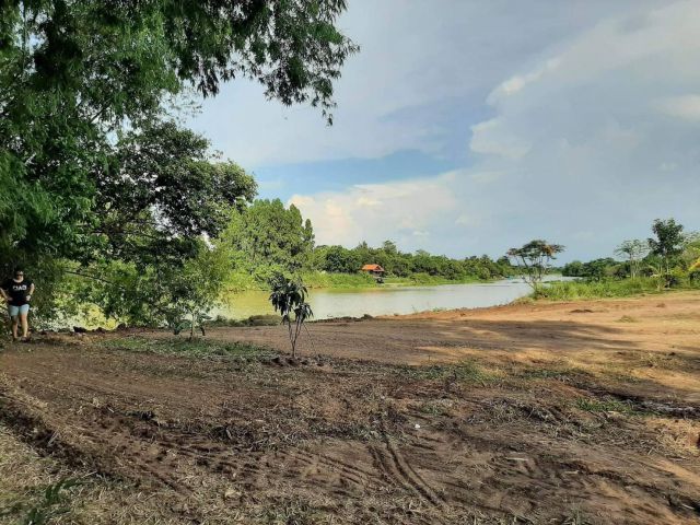 ขายที่ดินบ้านสร้างติดแม่น้ำบางปะกง 1 ไร่ ถมแล้วพร้อมสวนผลไม้บางส่วนแถมที่งอก 100 ตรว. จ.ปราจีนบุรี