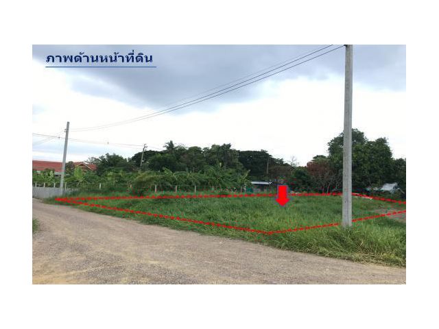 PR717ขายที่ดินซอยเอกชัย5 ด้านหน้าติดถนนสาธารณะ ด้านหลังติดคลองบางพราน ถม ดินแล้ว (เจ้าของขายเอง) ใกล้ BigCบางบอน ห่าง