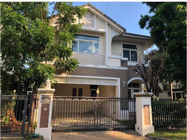ให้เช่าบ้านเดี่ยว2 ชั้นหมู่บ้านมาสเตอร์พีซ รามอินทรา ถนนสุคนธสวัสดิ์ พร้อมอยู่ ย่านเลี่ยบด่วน   บ้านหันหน้าทิศเหนือ