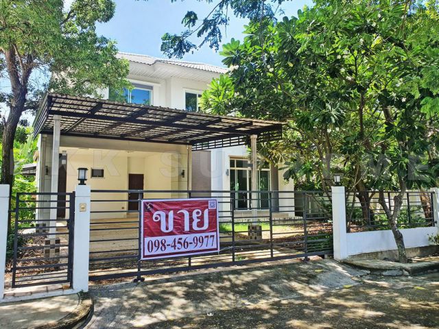 (ขาย) ** เพอร์เฟค เพลส รังสิต บ้านเดี่ยว 2 ชั้น (เเปลงมุม) ร่มรื่นเขียวขจี วิวทะเลสาบ บ้านไม่เคยเข้าอยู่ ต่อเติมตกเเต่งอ
