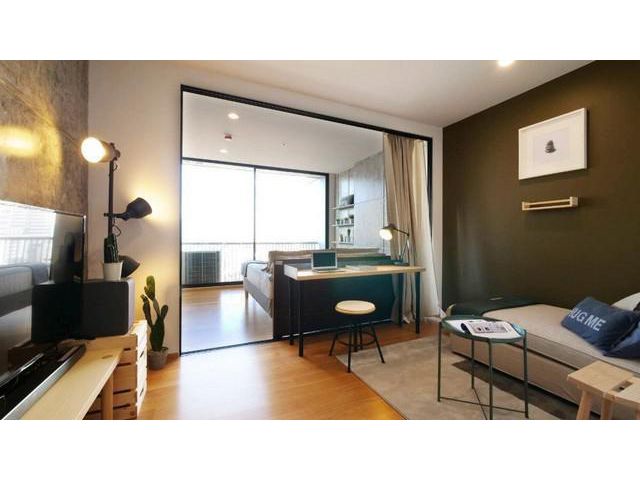 ให้เช่าคอนโดNoble revo silomย่านสีลมตกแต่งครบ style MODERN LOFT