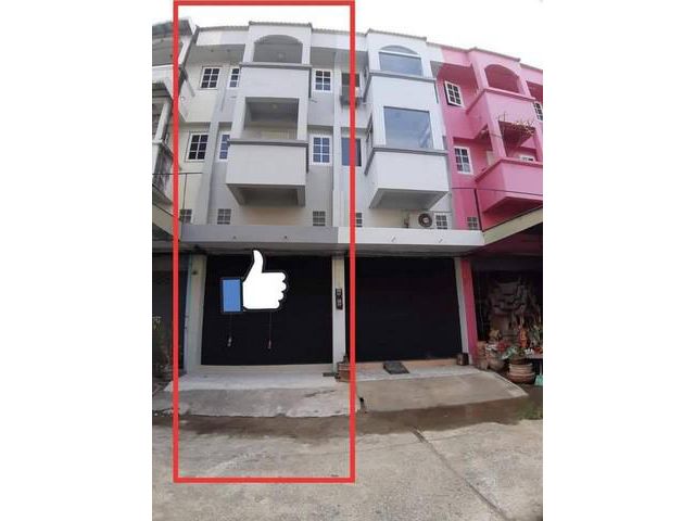 T01295 ให้เช่าหรือขาย ตึกแถว ใกล้ตลาดสันป่าข่อย