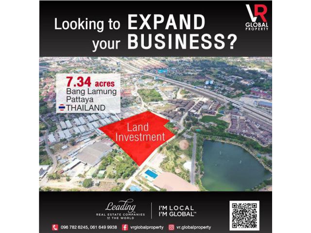Looking to Expand your Business, Land Investment, Bang Lamung, Pattaya Thailand