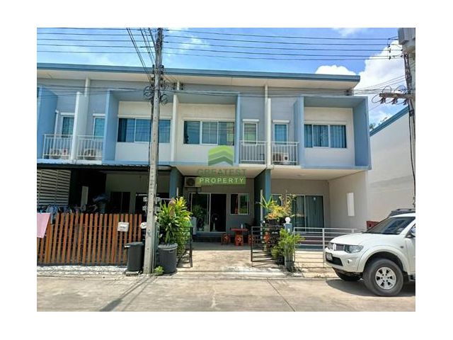 หมู่บ้าน วี วิลเลจ 2 นวนคร คลองสอง ขายด่วน ทาวน์เฮ้าส์ 2 ชั้น เนื้อที่ 16.80 ตร.ว ทำเลดี พร้อมอยู่